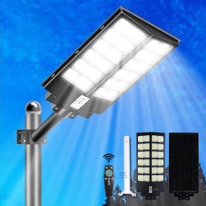 LED 11000W Commercial Solar Street Lights Outdoor Dusk to Dawn parking lot light