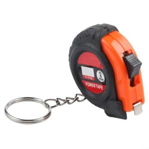 Startbuymore 1M/3ft Tape Measure Keychain, Portable Retractable Tape Measure, Keychain Measuring Tool for DIY Projects School Home Project Use(Orange)