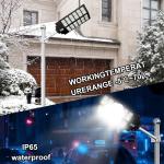 NEW Commercial 10000W LED Outdoor Dusk to Dawn Solar Street Light Road Area Lamp