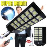 LED 11000W Commercial Solar Street Lights Outdoor Dusk to Dawn parking lot light