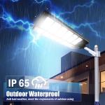 LED 11000W Commercial Solar Street Lights Outdoor Dusk to Dawn parking lot light