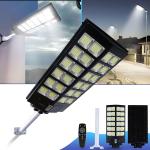 LED 11000W Commercial Solar Street Lights Outdoor Dusk to Dawn parking lot light
