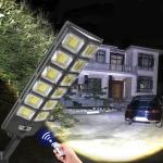 Commercial 1000000LM LED Outdoor Dusk to Dawn Solar Street Light Road Area Lamp