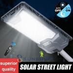 26000000LM Commercial Solar Street Light LED Outdoor Dusk to Dawn Road Area Lamp