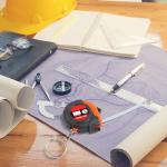 Startbuymore 1M/3ft Tape Measure Keychain, Portable Retractable Tape Measure, Keychain Measuring Tool for DIY Projects School Home Project Use(Orange)