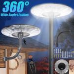 Solar Lights 450LED Outdoor Dusk to Dawn Motion Sensor Bright Solar Street Light