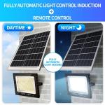 300W Outdoor Solar Flood Light 409 LED Motion Sensor Wall Garden Lamp Waterproof