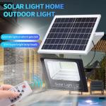 300W Outdoor Solar Flood Light 409 LED Motion Sensor Wall Garden Lamp Waterproof