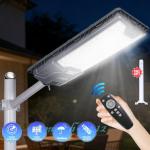 Commercial 3200000LM Solar Street Light Dusk to Dawn LED Outdoor Road Area Lamp