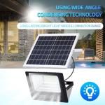300W Outdoor Solar Flood Light 409 LED Motion Sensor Wall Garden Lamp Waterproof