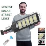 12000LM Solar Street Lights Outdoor with Motion Sensor, Remote Control