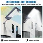 Commercial 3200000LM Solar Street Light Dusk to Dawn LED Outdoor Road Area Lamp