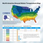 14kW Tankless Water Heater Electric, ORBEK On Demand Instant Hot Water Heater 240V, Max 3.38 GPM, Supply for 2-3 Fixtures, ETL Certified, Indoor Installation, New Upgraded 2.0