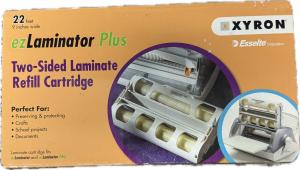 XYRON ezLaminator Plus Cartridge 22 Feet Two-Sided Laminate Refill 9 Inch SEALED
