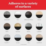 Krylon Fusion All-In-One Adhesive Spray Paint for Indoor/Outdoor Use, 12 oz, Black