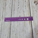 FIBERXM Tool measuring instruments – Multi-functional ruler with shaped cutouts and serrated edges