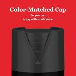 Krylon Fusion All-In-One Adhesive Spray Paint for Indoor/Outdoor Use, 12 oz, Black