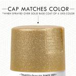 Rust-Oleum 301495 Specialty Glitter Spray Paint, 10.25 oz, Gold