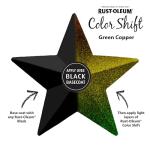 Rust-Oleum 372478 Specialty Color Shift Spray Paint, 11 oz, Green Copper