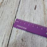 FIBERXM Tool measuring instruments – Multi-functional ruler with shaped cutouts and serrated edges