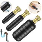Plumbing Drain Cleaning Kit 1-6"Pipe Bladder for Garden Hose Sink Shower Sewer