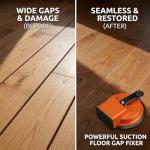 Floor Gap Fixer Tool, Heavy Duty Laminate Floor Suction Cup Repair Tool, Enhanced Vacuum Suction Cup, Adjustable Height Setter Close Unsightly Seams，Durable, Compact, & Efficient Flooring Tools