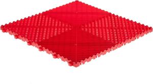 Swiss Style Ribbed Profile Garage Flooring Tiles Interlocking Workspace Tiles