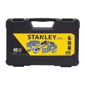 STANLEY 40-Piece Mechanics Tool Set, Chrome | STMT71648