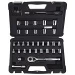 STANLEY 40-Piece Mechanics Tool Set, Chrome | STMT71648