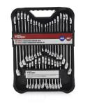 Hyper Tough Heavy Duty 32-Piece Chrome Vanadium SAE & Metric Combination Wrench Set, Hand Tools, with Standard & Stubby Sizes