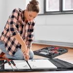 UBesGoo 799 Pcs Tool Set, Household Repair Hand Tool Kit, Mechanics Tool Kit, with Trolley Case, Silver