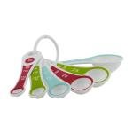GoodCook PROfreshionals 6-Piece Plastic Measuring Spoon Set, Multicolor