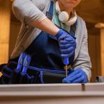 CARTMAN 12 Piece Magnetic Screwdriver Set - 6 Phillips and 6 Flat, Professional Cushion Grip Hand Tools Set