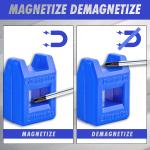 CARTMAN 12 Piece Magnetic Screwdriver Set - 6 Phillips and 6 Flat, Professional Cushion Grip Hand Tools Set