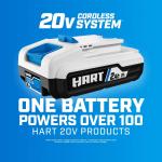 HART 20-Volt Cordless Multi-Tool Kit, (1) 1.5Ah Lithium-Ion Battery