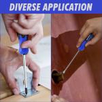 CARTMAN 12 Piece Magnetic Screwdriver Set - 6 Phillips and 6 Flat, Professional Cushion Grip Hand Tools Set