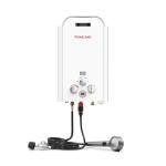 GASLAND BE158 Tankless Water Heater Propane | CSA Certified | 1.58 GPM, 41,000 BTU | Instant Hot Water Heater Outdoor Use Propane Shower for Camping, Off-Grid Living