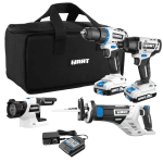 HART 20-Volt Cordless 4 Tool Combo Kit