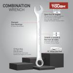 Hyper Tough 6-Piece Metric Combination Wrench Tool Set, Hand Tools