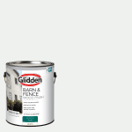 Glidden Grab-N-Go 1 gal. White Flat Barn & Fence Exterior Paint