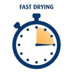 Black, Rust-Oleum Painter's Touch Ultra Cover Gloss Premium Latex Paint-276166, Quart