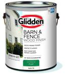 Glidden Grab-N-Go 1 gal. White Flat Barn & Fence Exterior Paint