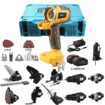NEWONE 18V Cordless Power Tool Combo Kits 12-Tool Set with 2 x 4.0Ah Battery and Charger Brushless Cordless Power Tool Set