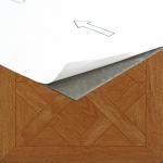 Tivoli Self Adhesive Vinyl Floor Tiles, 45 Tiles - 12" x 12", Classic Paquet Oak - Peel & Stick, DIY Flooring for Kitchen, Dining Room, Bedrooms, Basements & Bathrooms by Achim Home Decor