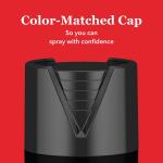 Krylon COLORmaxx Gloss Black Spray Paint and Primer, 12 oz