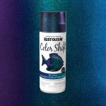 Blue Cosmos, Rust-Oleum Color Shift Spray Paint-372479, 11 oz