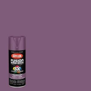 Krylon K02709007 Krylon Fusion All-In-One Icy Grape Gloss 12 oz Spray Paint, Multi-Surface, (1 Piece, 1 Pack)