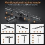 CHICCLO 24 in 1 Magnetic Ratchet Screwdriver Set Tool Precision Screwdriver Kit