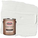 Glidden Fundamentals Grab-N-Go White Flat Exterior Paint, 1 Gallon