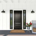 Glidden Fundamentals Grab-N-Go White Flat Exterior Paint, 1 Gallon